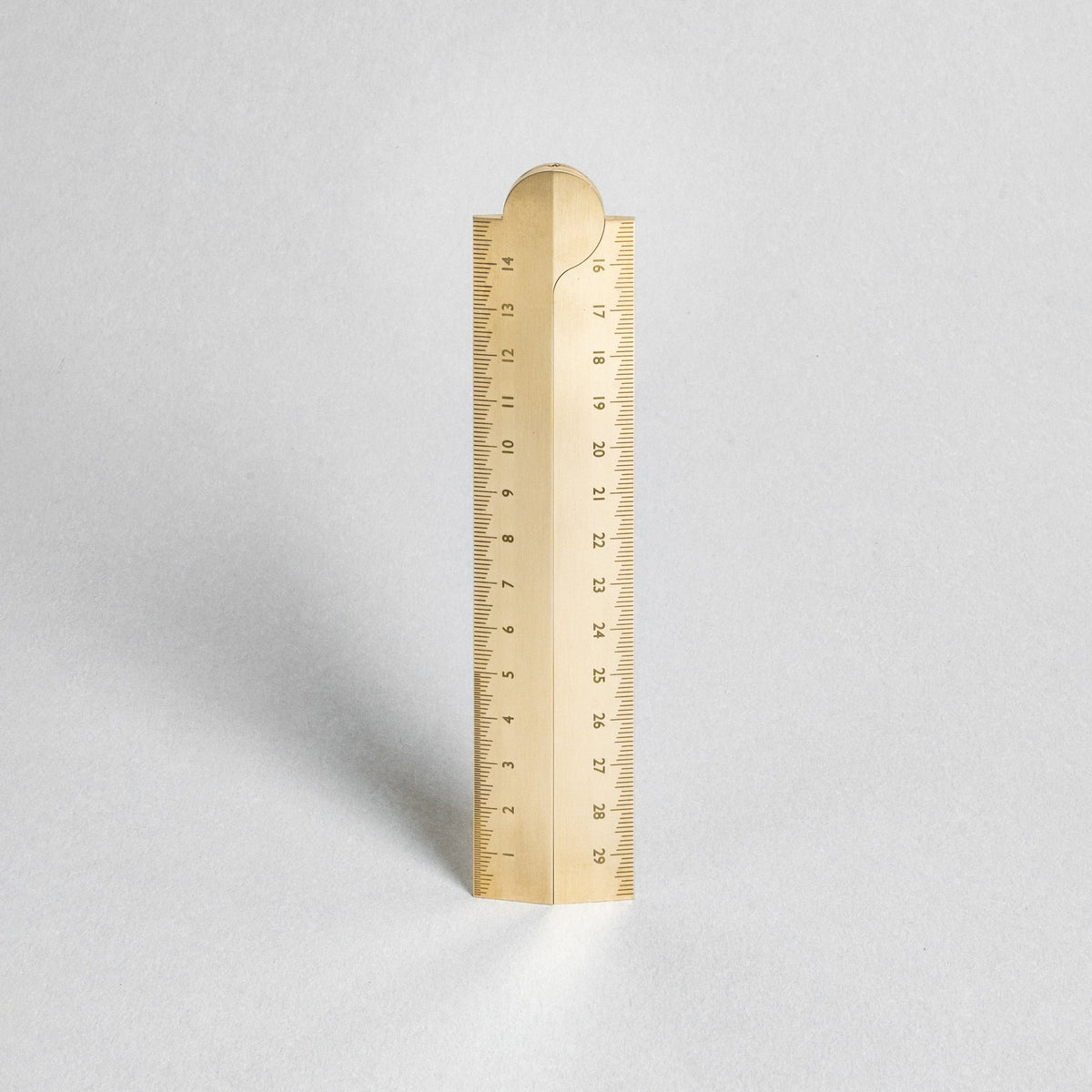 Hartley Folding Brass Ruler