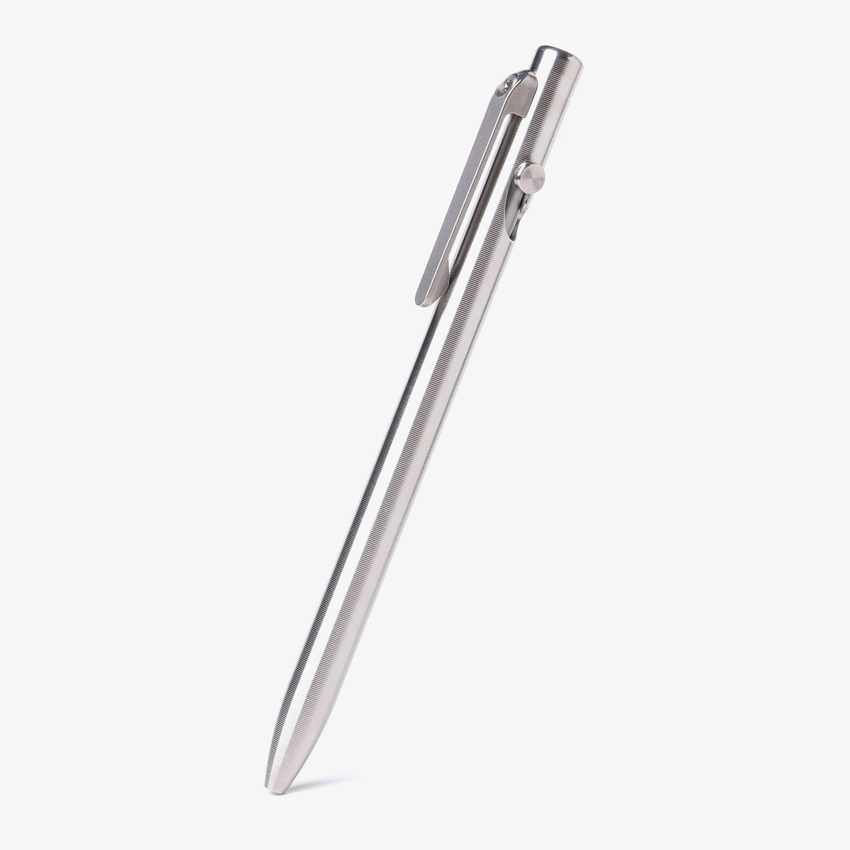 Ellison Titanium Slim Bolt-Action Pen