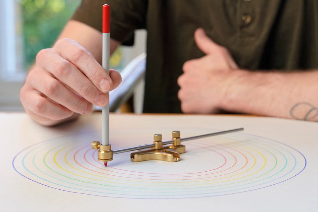Kepler Brass Ellipse Drawing Tool