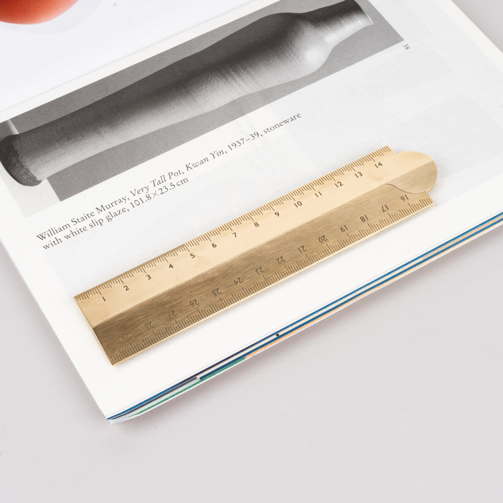 Hartley Folding Brass Ruler
