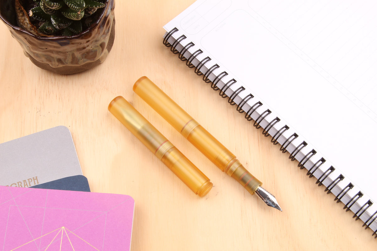 Pemberton Pocket Amber Fountain Pen