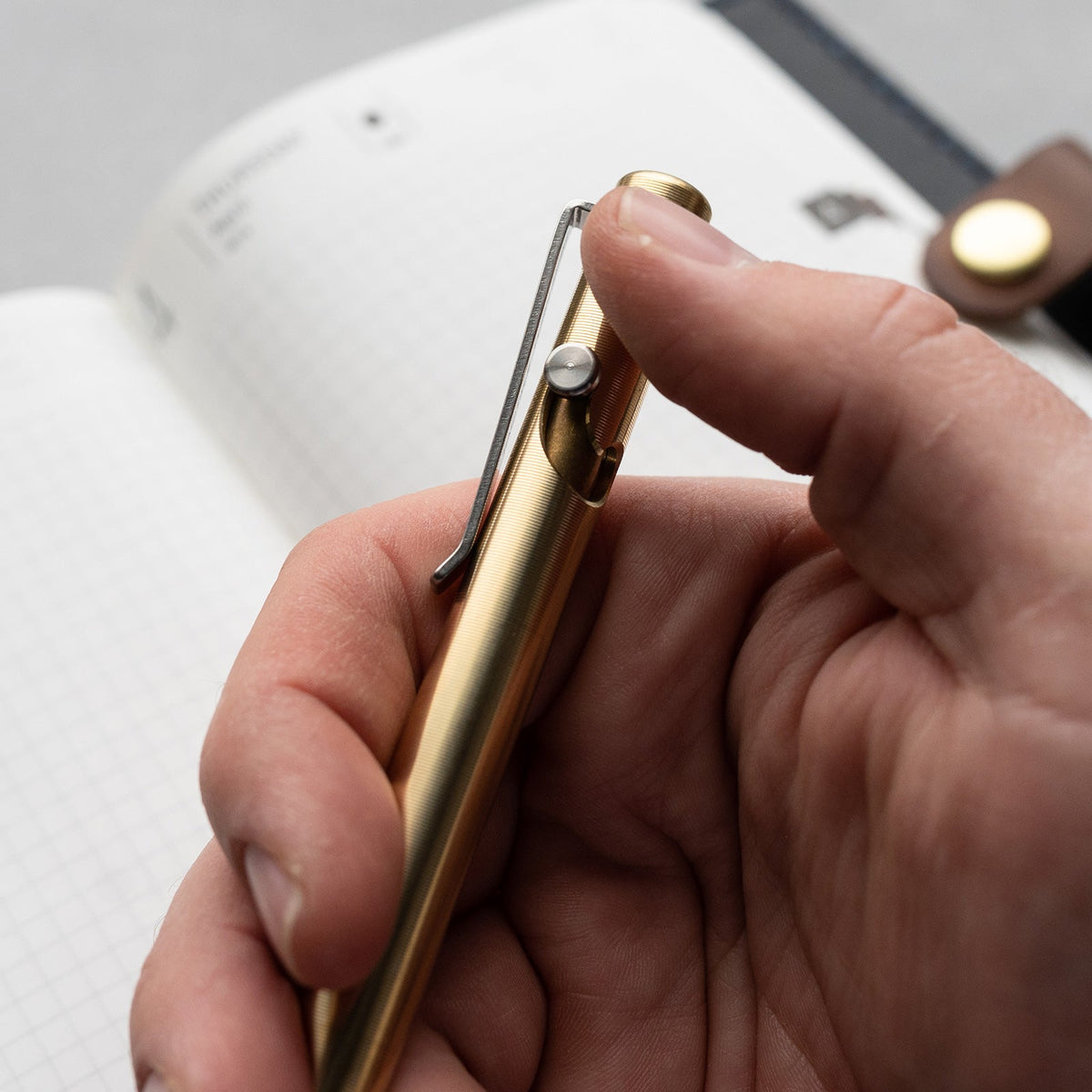 Halloway Bronze Bolt-Action Pen