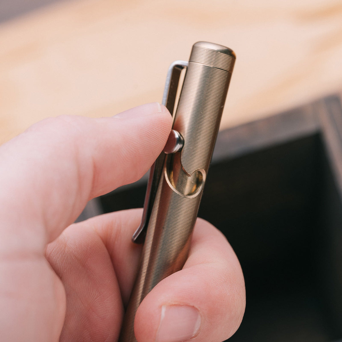 Halloway Bronze Bolt-Action Pen