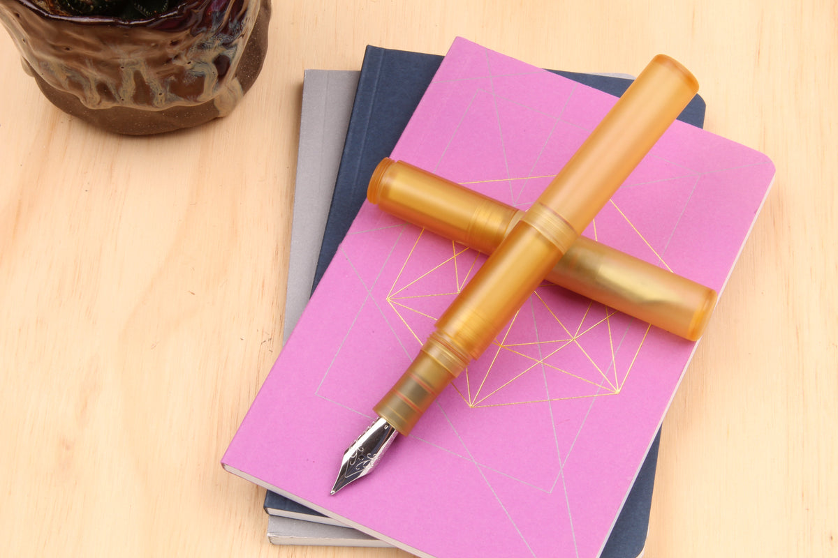 Pemberton Pocket Amber Fountain Pen