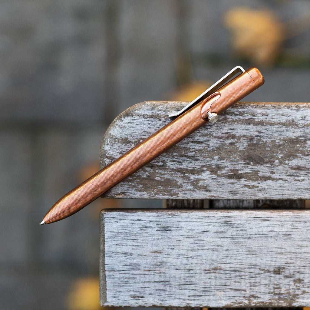 Ravensworth Copper Bolt-Action Pen