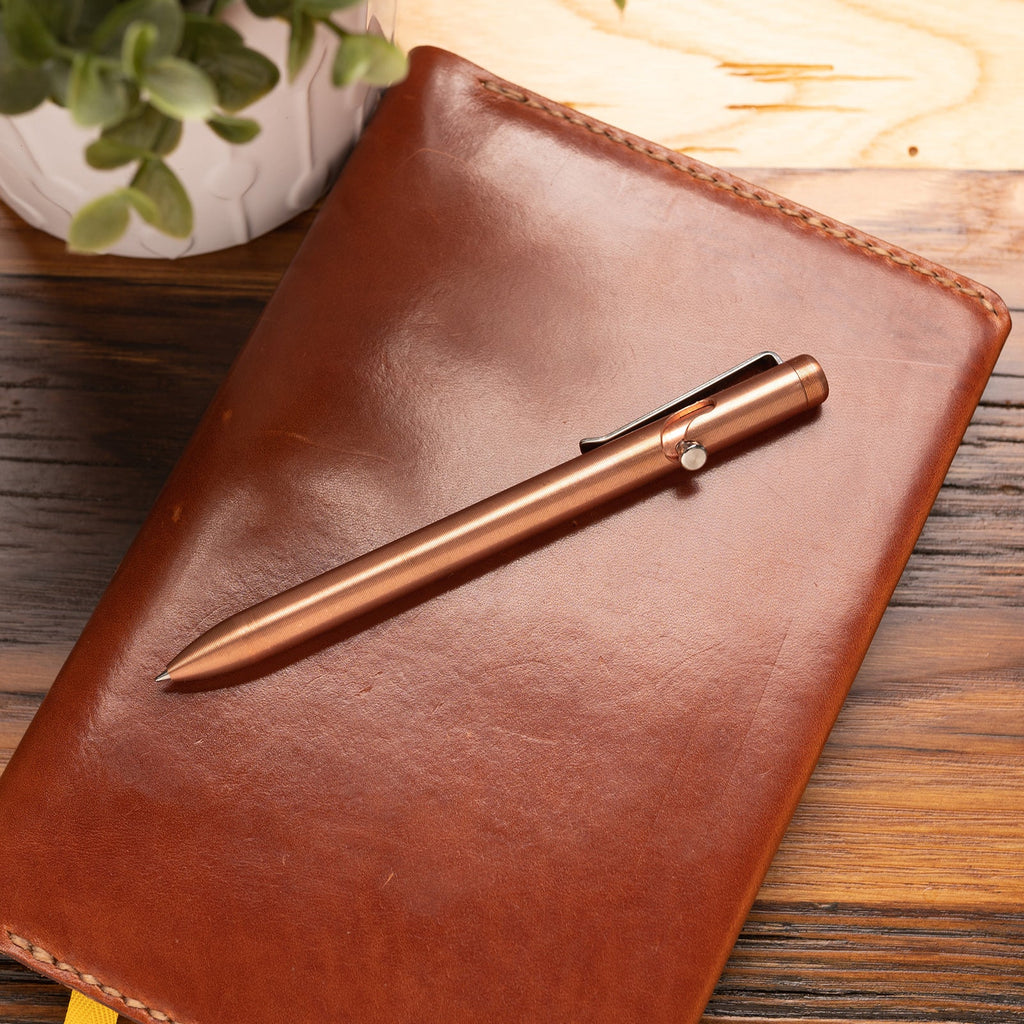 Ravensworth Copper Bolt-Action Pen
