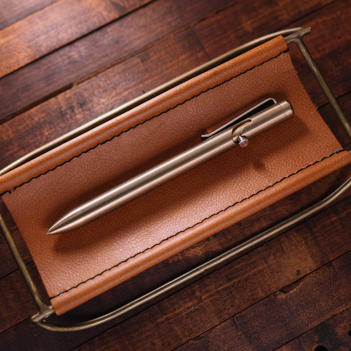 Halloway Bronze Bolt-Action Pen